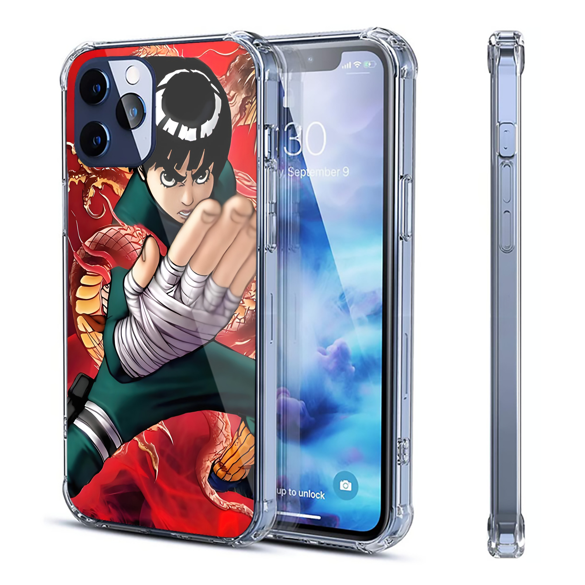 （画像用） NARUTO -ナルト- NARUTO -ナルト- 疾風伝 【iPhone 12シリーズ対応】透明スマホケース（クリアソフトケース）